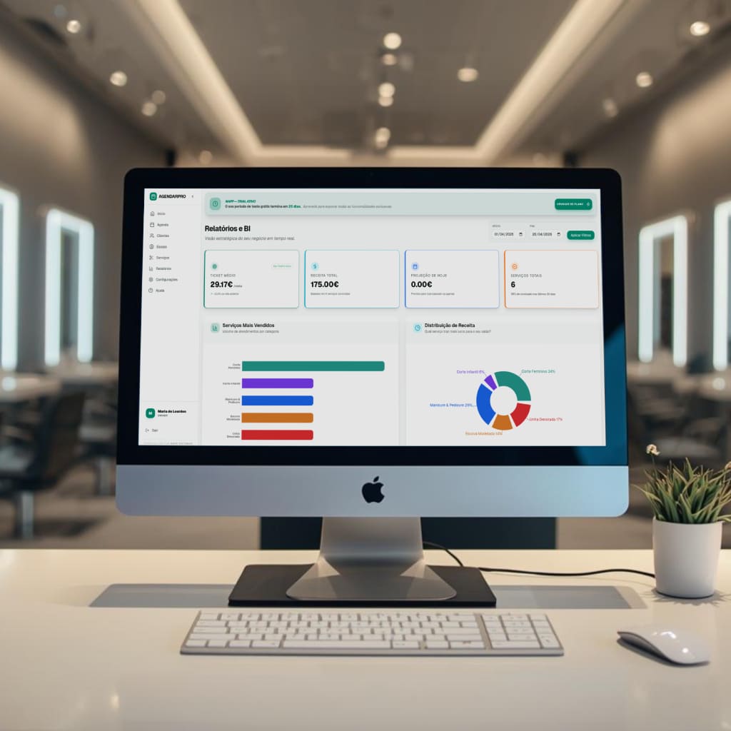 AgendarPro Official Dashboard